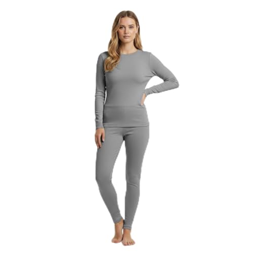 Palleon Thermounterwäsche Damen Set | Merino Wolle...