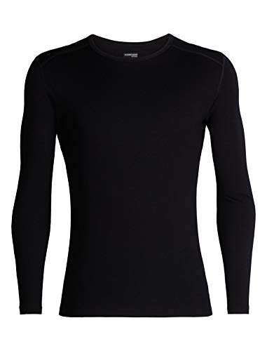 Icebreaker Herren Funktionsshirt 260 Tech LS Crewe, Black,...