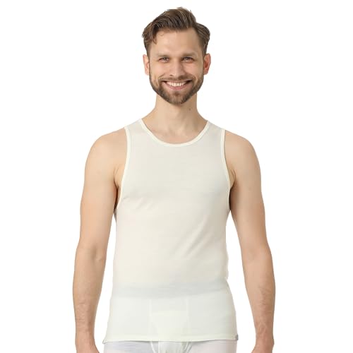 Merino Unterhemd Tank Top Herren Ärmelloses Shirt Herren...