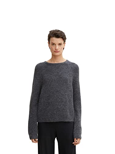 TOM TAILOR Damen Basic Pullover 1034057, 30281 - Evident...