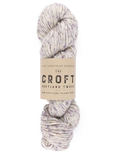 The Croft- 100% Shetland Tweed Aran 100g Hank (Clousta 762)