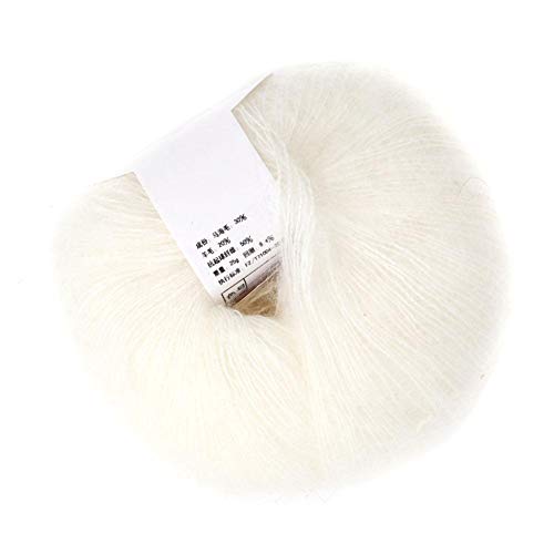Beliebte mehrfarbige Angora Long Wool Garn Soft Mohair Pashm...