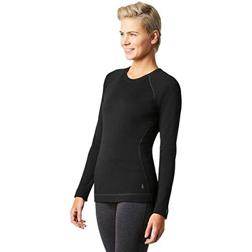 Smartwool Women's Merino 250 Baselayer Crew Black Medium...