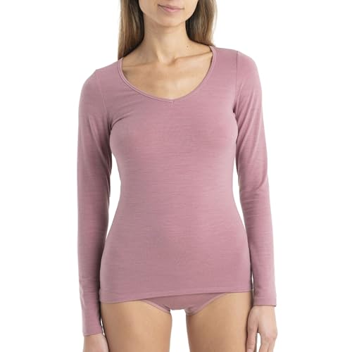 Icebreaker Siren Sweetheart Merino Long Sleeve Base Layer L