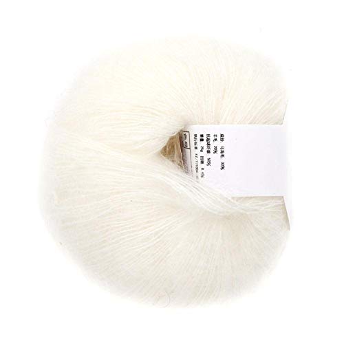 Weiche Mohair Cashmere Wolle Strickgarn leichte Hand...