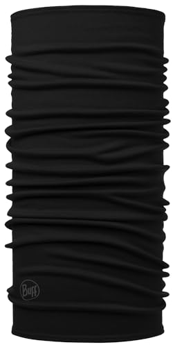 Buff Merino Midweight Multifunktionstuch SOLID BLACK