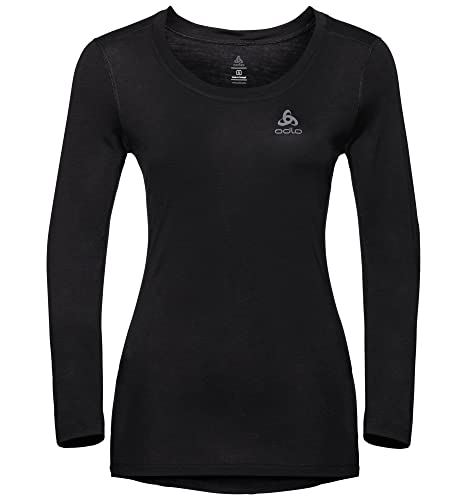 Odlo Damen Funktionsunterwäsche Langarm Shirt MERINO...