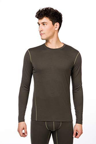 super.natural Herren Langarm-Shirt, Mit Merinowolle, M BASE...