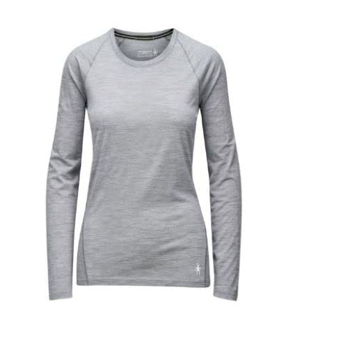 Smartwool Damen Merino 150 Baselayer Long Sleeve Light Grey...