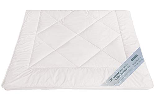 franknatur Bettdecken KBT Merino Schafschurwolle Winter...