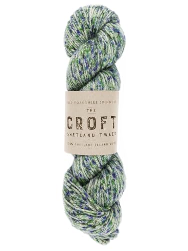 The Croft 100% Shetland Tweed Aran 100 g Eswick 763 West...