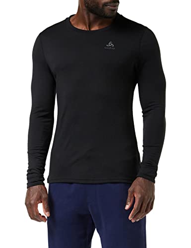 Odlo Herren Funktionsunterwäsche Langarm Shirt 100% MERINO...