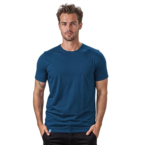 ALPIN LOACKER Merino Shirt Herren Kurzarm I...