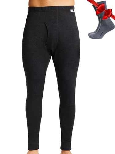 Merino Unterwäsche Herren - Lange Unterhosen Herren Merino...