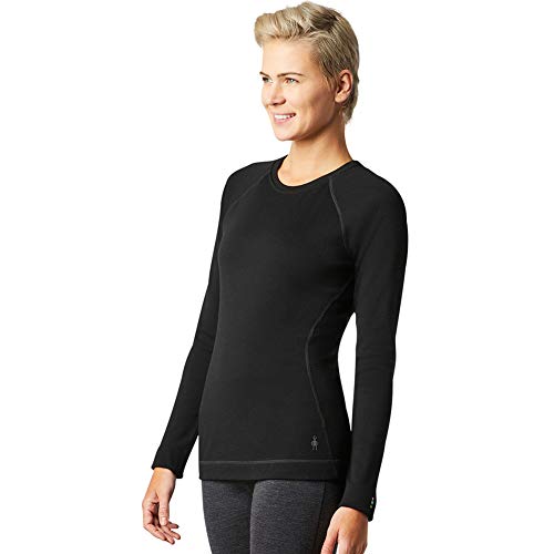 Smartwool Women's Merino 250 Baselayer Crew Black Medium...