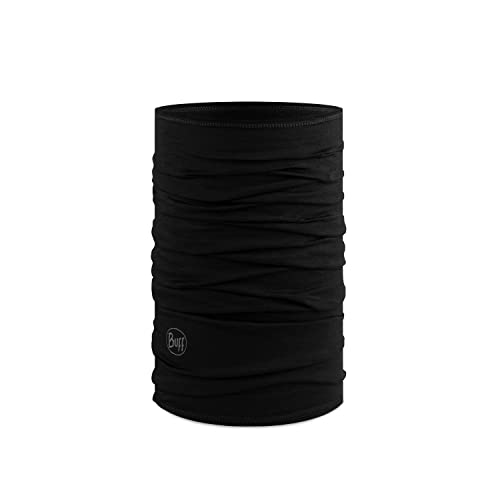 Buff Merino Lightweight Multifunktionstuch Solid Black...