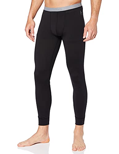 Odlo Herren Funktionsunterwäsche Lange Hose, Schwarz, L