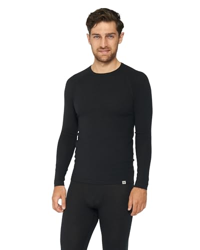 DANISH ENDURANCE Merino Langarm Shirt Herren,...