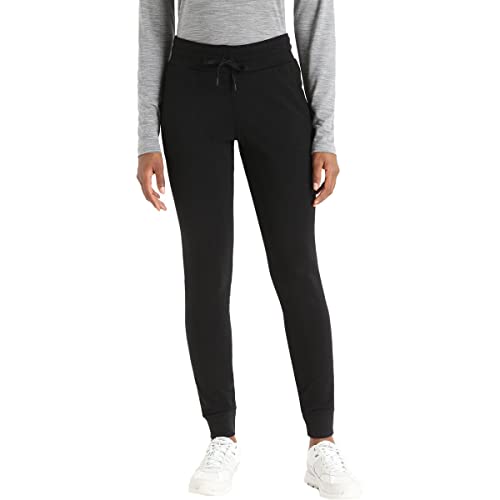 Icebreaker Merino Damen Crush Pants, Größe L, Schwarz