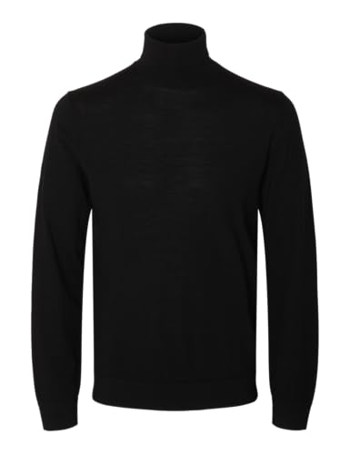 SELECTED HOMME Male Rollkragenpullover 100% Merinowoll