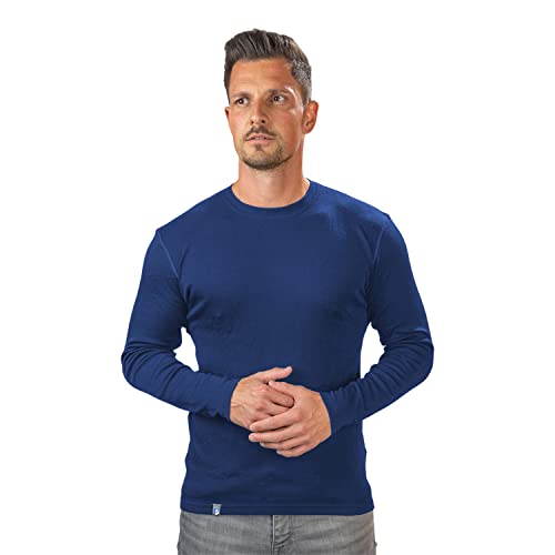 ALPIN LOACKER 100 Merino Langarmshirt Herren 230g/m2 I...