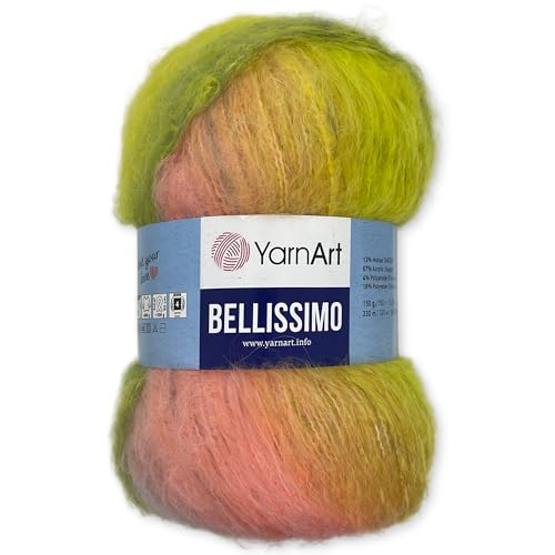 Frida's Wollhaus YarnArt 150 g Bellissimo Stricken Garn...