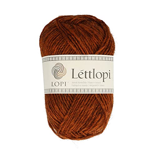 ÁLAFOSS - Icelandic wool yarn 1522-9427 Garn, Wolle, Rust...