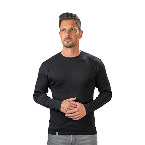 ALPIN LOACKER 100 Merino Langarmshirt Herren 230g/m2 I...