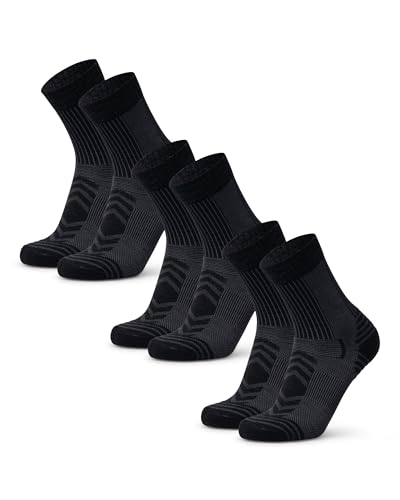DANISH ENDURANCE Leichte Merino Wolle Wandersocken, Sommer...