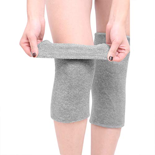 FakeFace Kniewärmer für Damen Herren Rutschfest Winter...