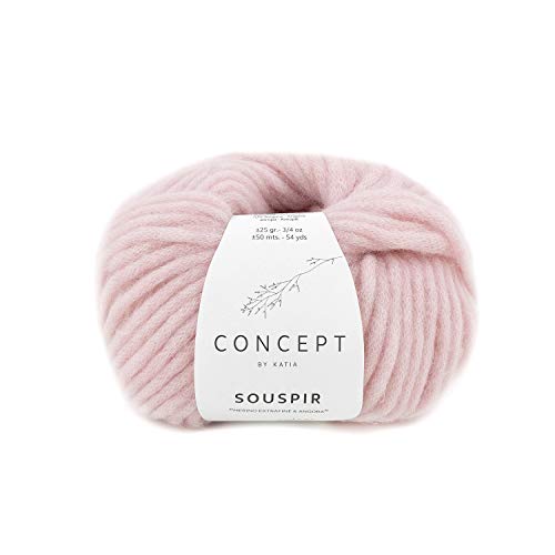 Katia Concept Souspir Angorawolle, dicke Wolle mit Angora...