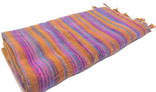 Terrapin Trading Ltd Luxus Tibetische Yak Wolle Schal Hippie...