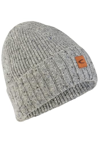 camel active Herren Beanie mit hochwertiger Merino- und...
