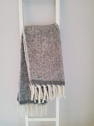 Kuscheldecke Wolldecke Happiness Angora Mohair 130x170 cm +...