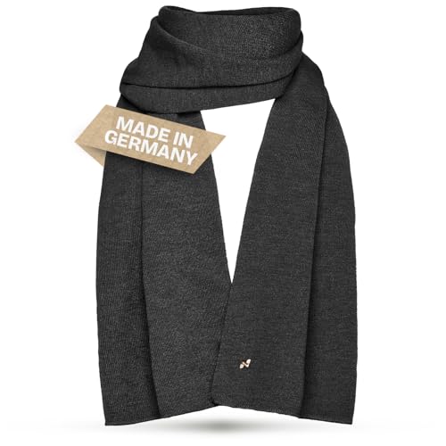 NYTTED® Hochwertiger Merino Schal - 100% Feinste...