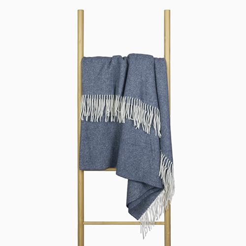 Merino Wolldecke 140x200 – Weiche Merino Decke mit 10%...