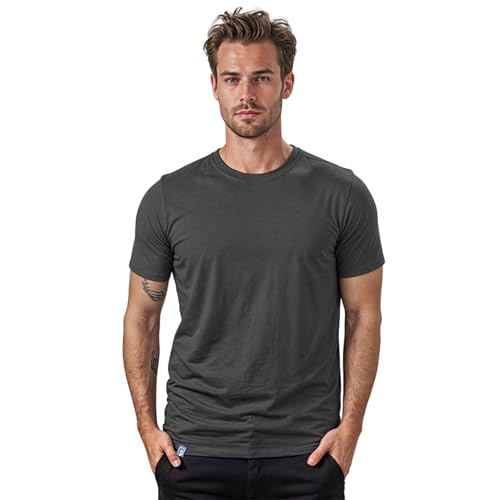 ALPIN LOACKER Merino Shirt Herren Kurzarm I...