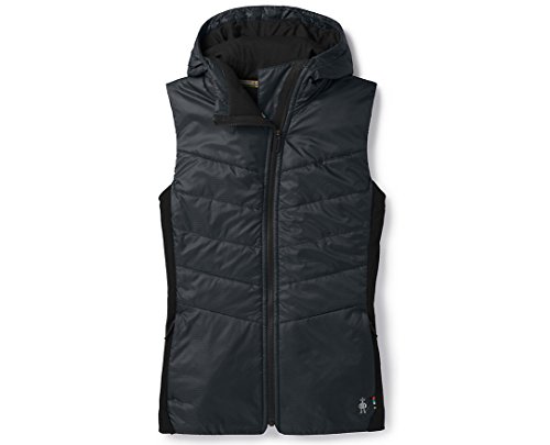 Smartwool Women's Smartloft 60 Hoodie Vest Black L
