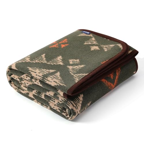 ACUSHLA Merino 58% Wolldecke Decke Kuscheldecke Große Super...