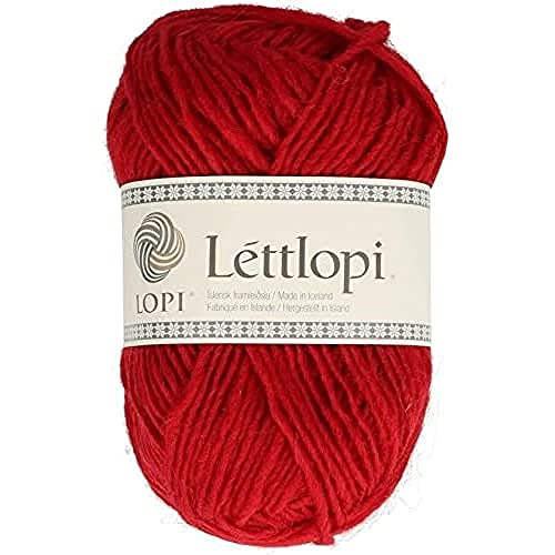 Álafoss 1522-9434 Garn, purpurrot, 50g/1.75oz. 100m/109yd,...