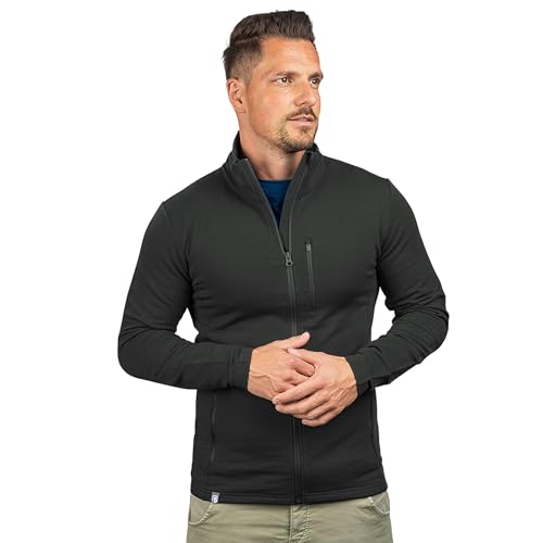 ALPIN LOACKER Merino Jacke Herren I Merinowolle Baselayer...