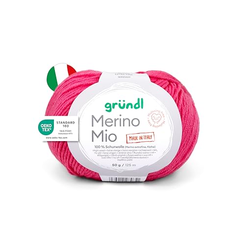 Gründl Wolle Merino Mio - weiche Merinowolle zum Stricken...