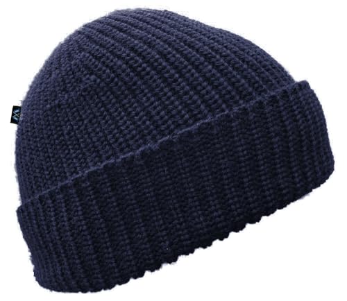 Blauer Peter - Strickmütze - Merino - Uni - 10 Farben