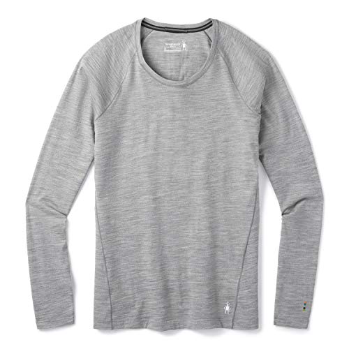 Smartwool Damen Merino 150 Baselayer Long Sleeve Light Grey...