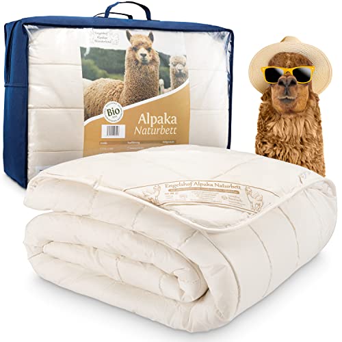 Engelshof Alpaka Ganzjahresdecke Sommerdecke Decke 135x200...