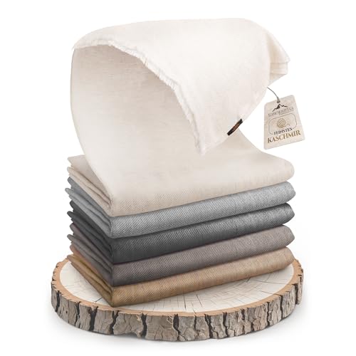 yanopurna Kaschmirdecke – Handgewebte Sofaüberwurf Decke...