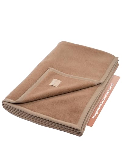 Ritter Decken Mandarin Kamelhaardecke 150 x 200 cm – Kamel...