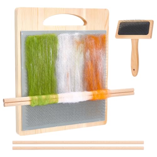 BENECREAT 32x27x1.65cm komplettes Wollpinsel Set,...