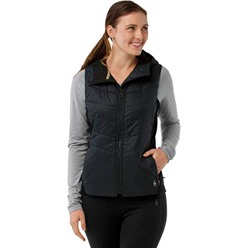 Smartwool Women's Smartloft 60 Hoodie Vest Black L