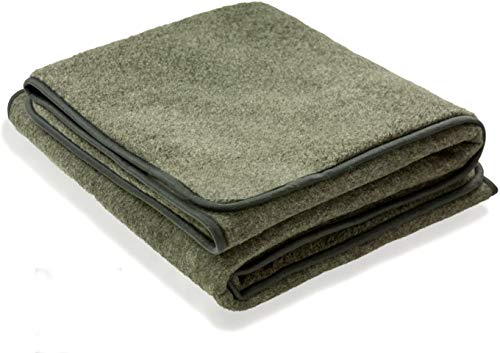 Zaloop 100% Schurwolle Merino Wolldecke Decke Wohndecke...